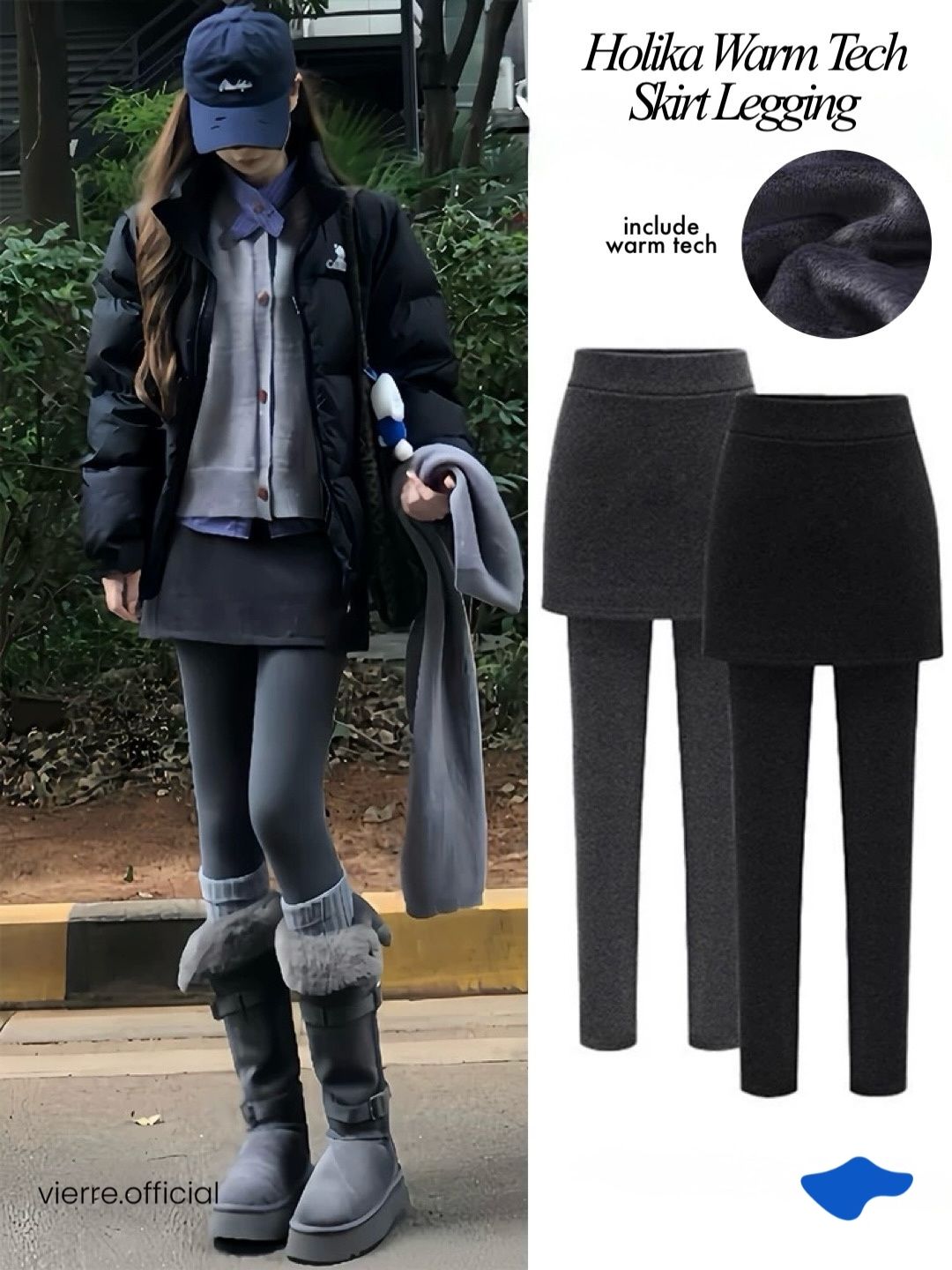 WOMAN - Holika Warm Tech Skirt Legging