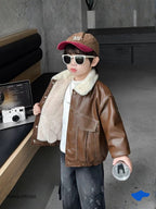 KIDS - Kalley Leather Jacket