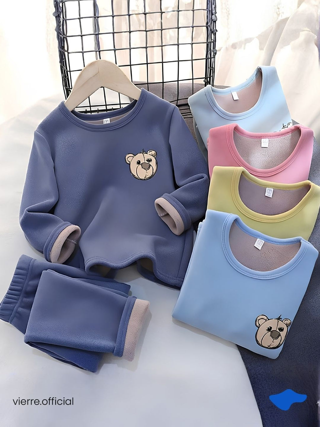 KIDS - Bear ULTRA WARM Set Long John Kids