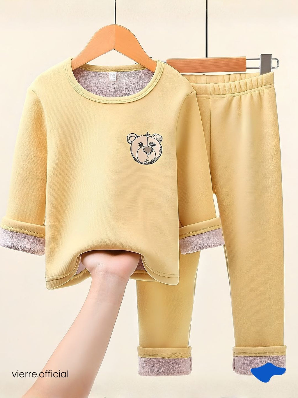 KIDS - Bear ULTRA WARM Set Long John Kids