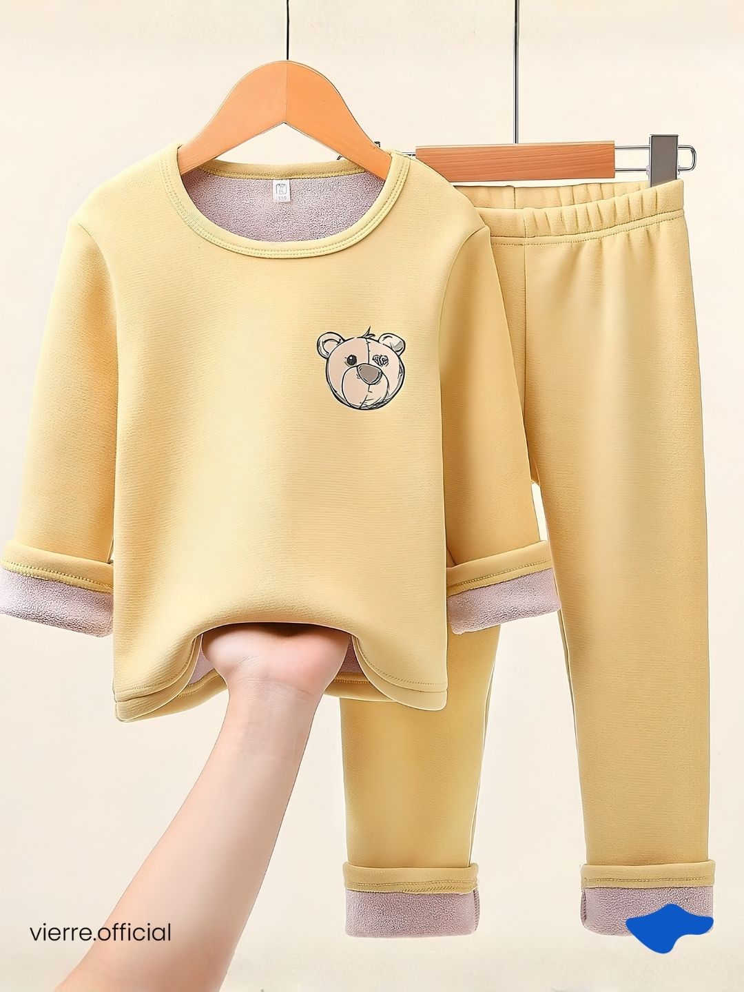 KIDS - Bear ULTRA WARM Set Long John Kids