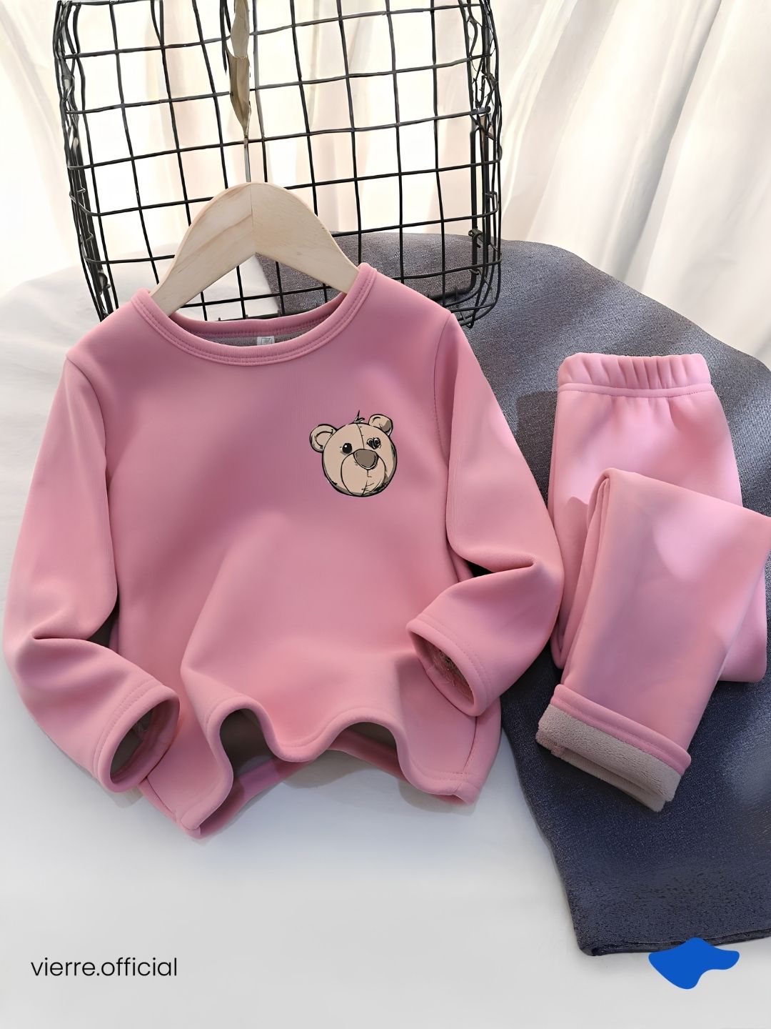 KIDS - Bear ULTRA WARM Set Long John Kids