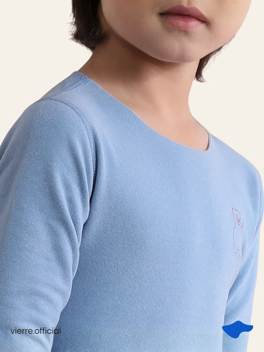 KIDS - Teddy Set Warm tech Long John Kids