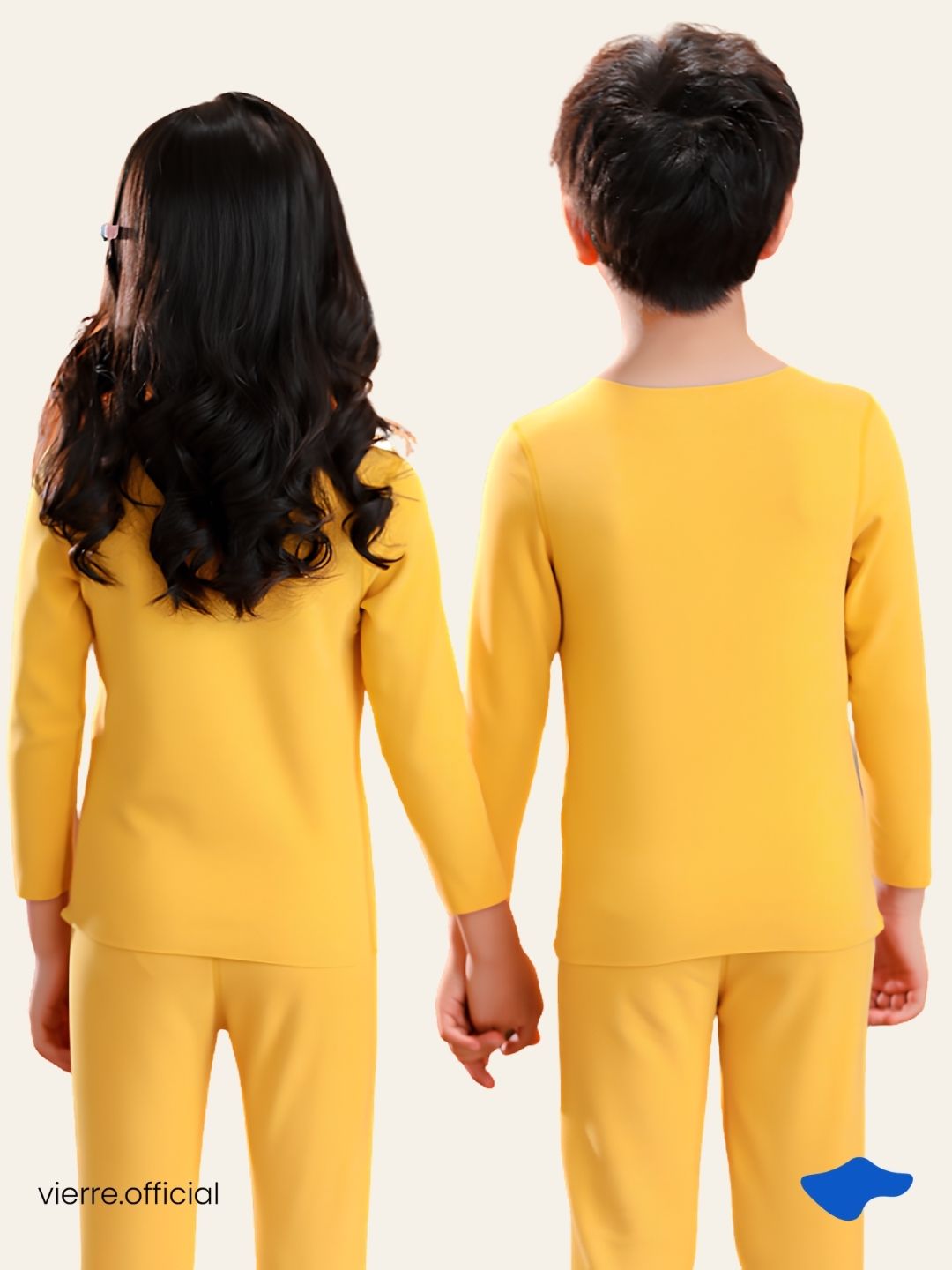 KIDS - Teddy Set Warm tech Long John Kids