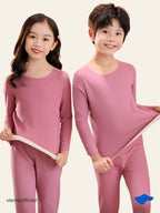 KIDS - Teddy Set Warm tech Long John Kids