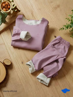 KIDS - Teddy Set Warm tech Long John Kids