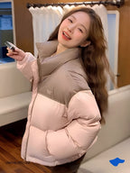 WOMAN - Madame Two Tone Puff Coat