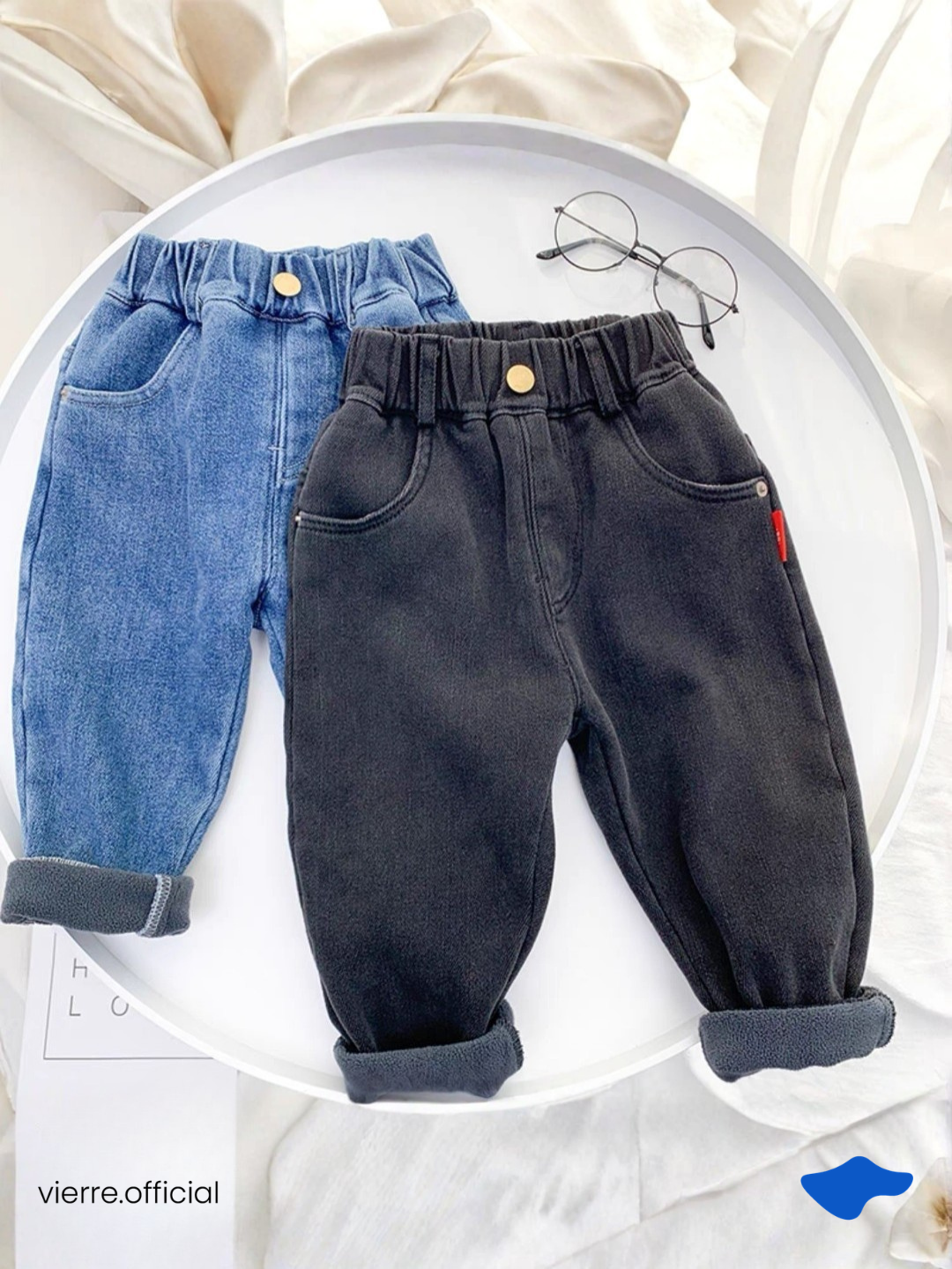 KIDS - Mickey Warm Tech Jeans