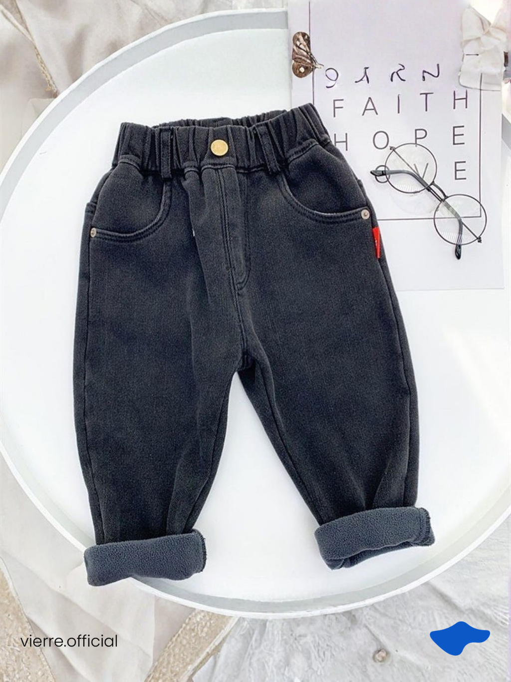 KIDS - Mickey Warm Tech Jeans
