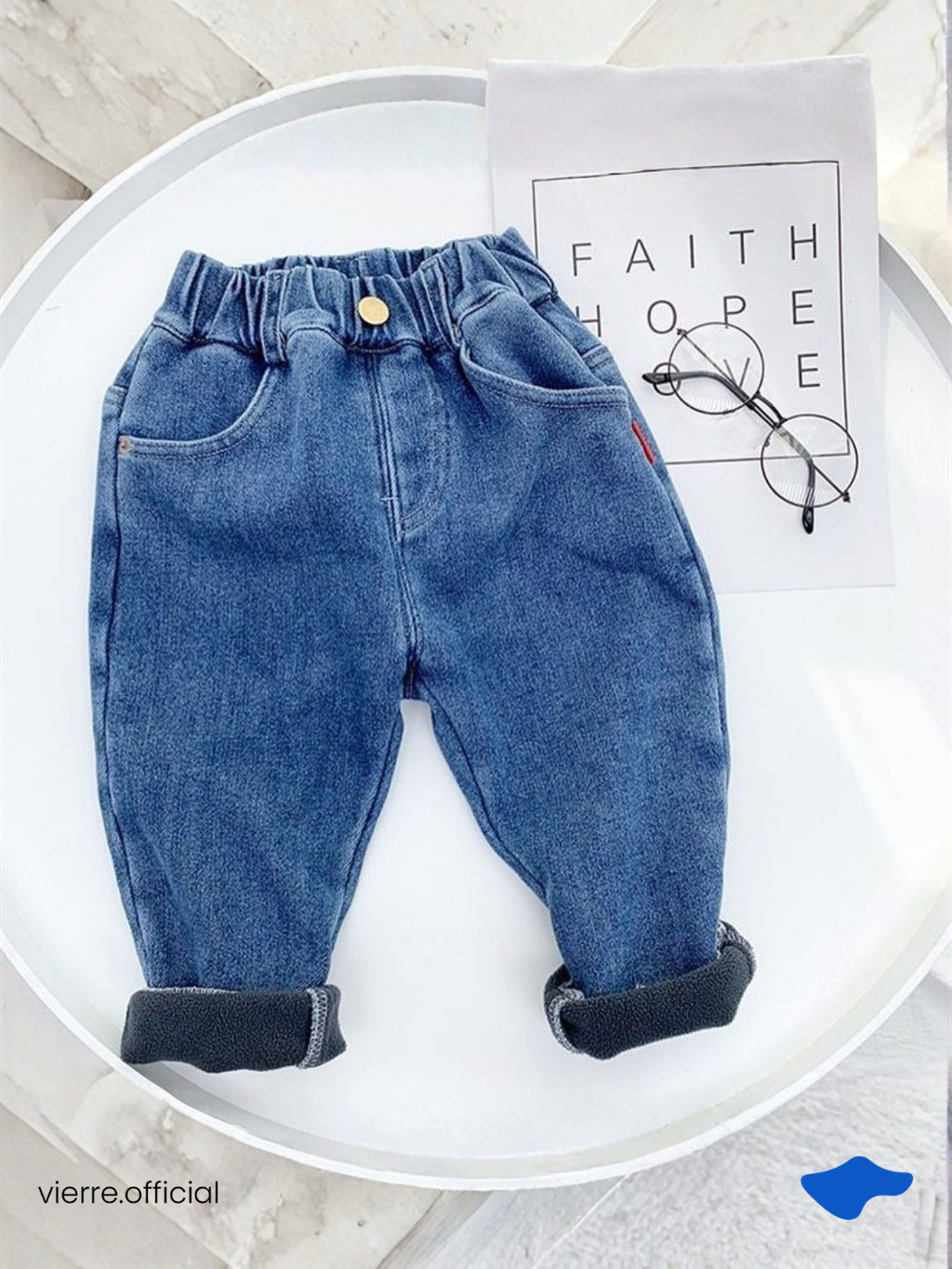 KIDS - Mickey Warm Tech Jeans