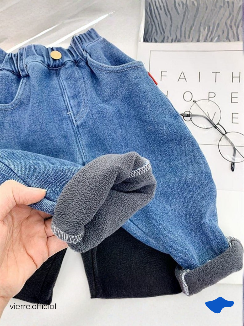 KIDS - Mickey Warm Tech Jeans