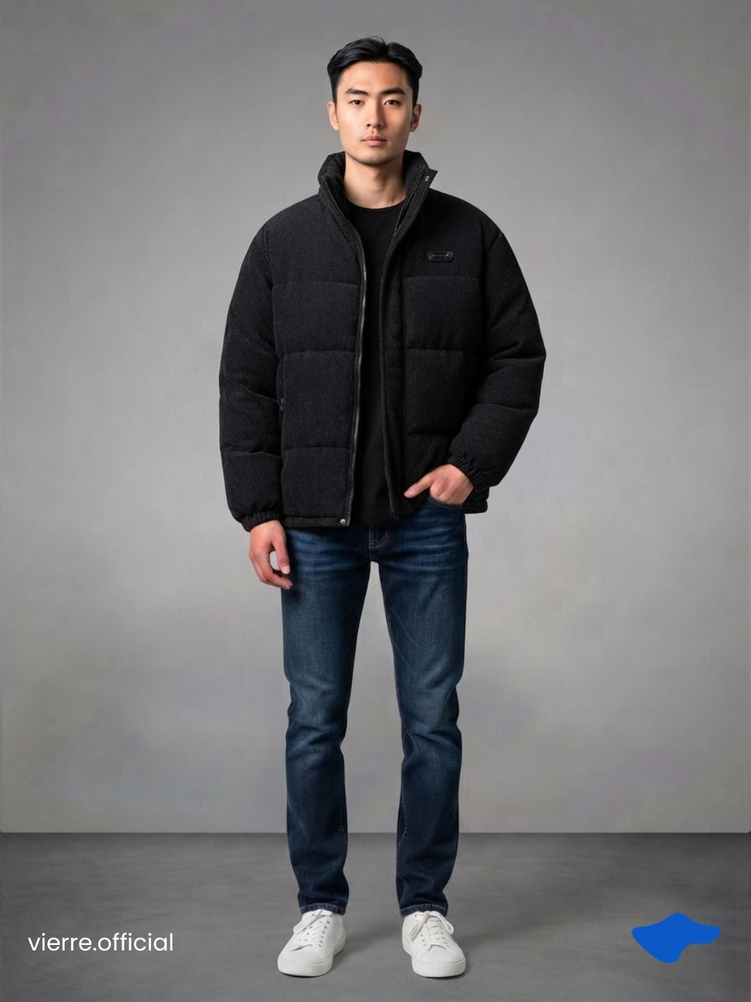MEN - Mike Corduroy Puffed Jacket