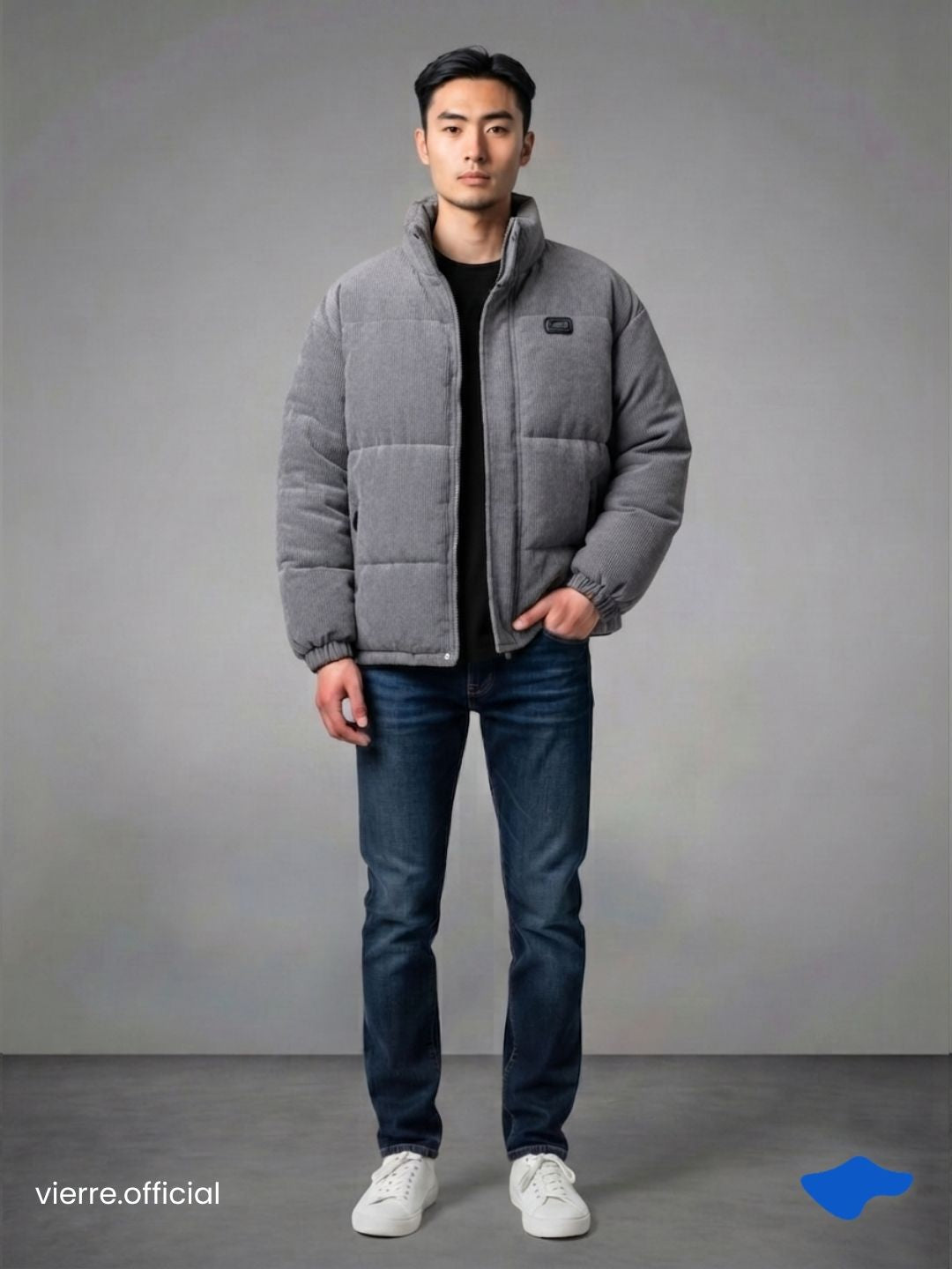 MEN - Mike Corduroy Puffed Jacket