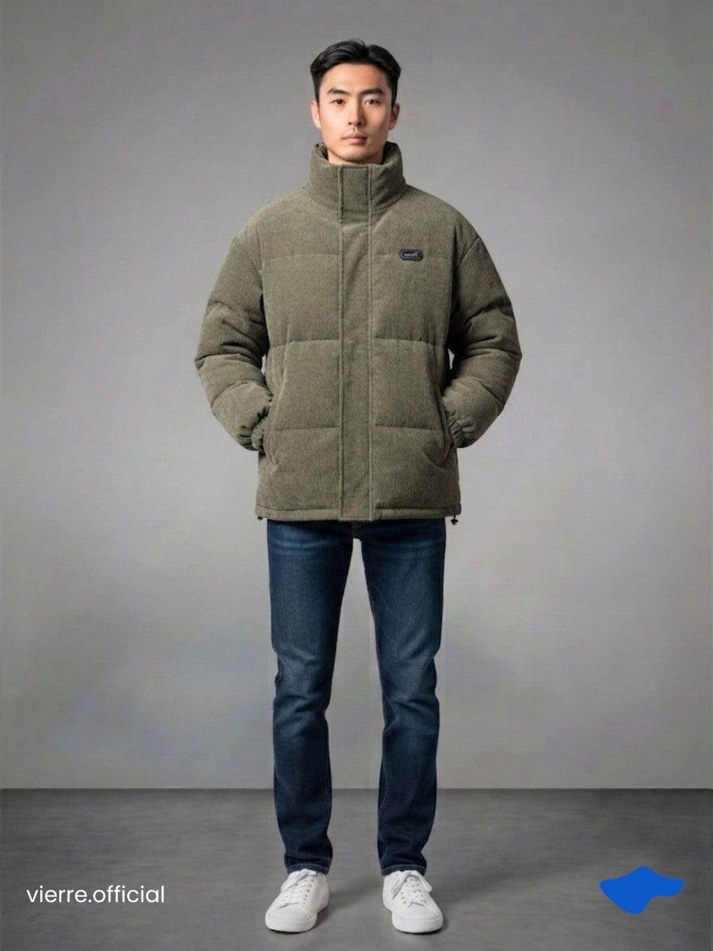 MEN - Mike Corduroy Puffed Jacket