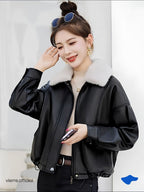 WOMAN - Milary Leather Warm Tech Coat