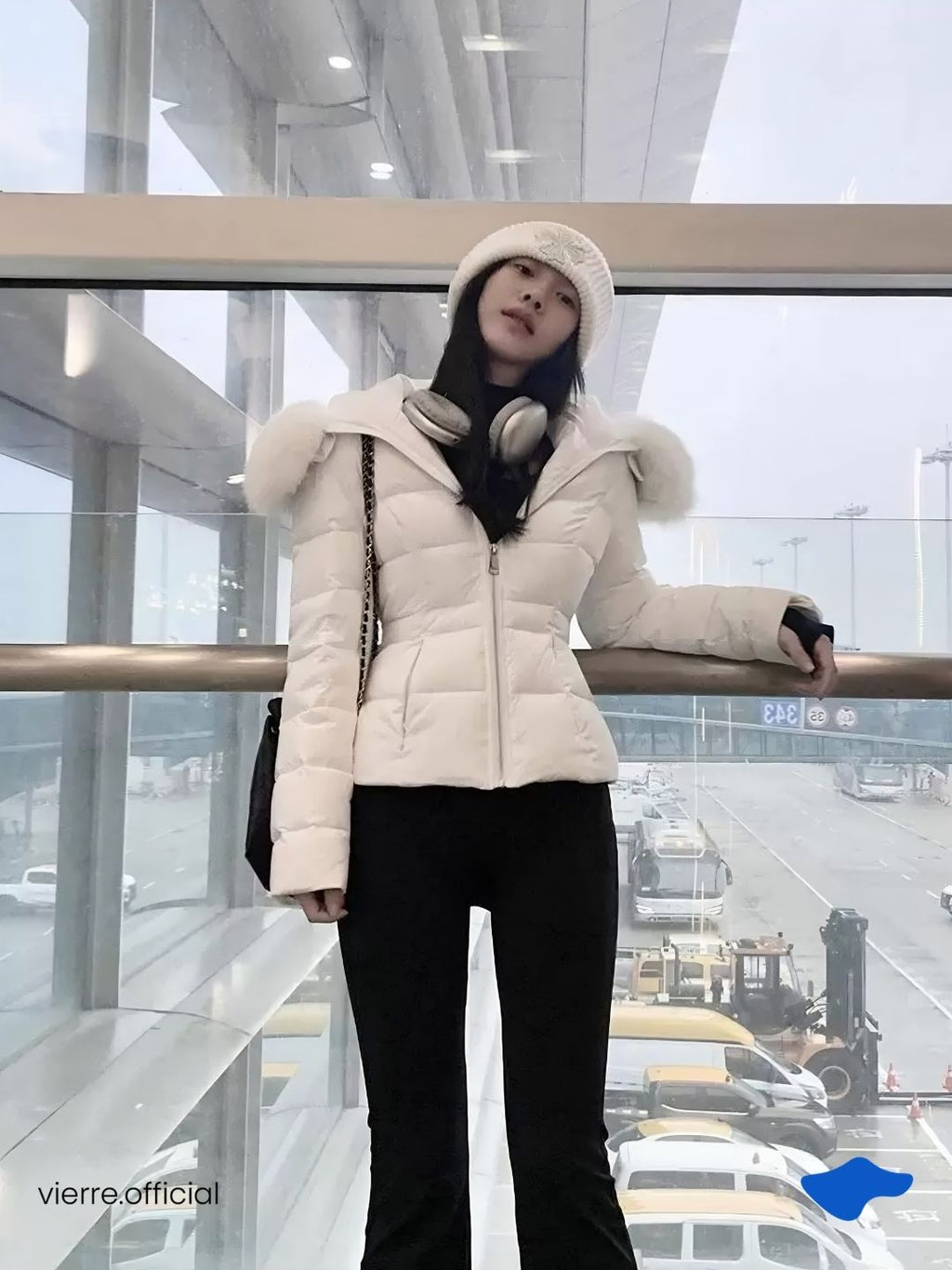 WOMAN - Milka Down Fur Slim Coat