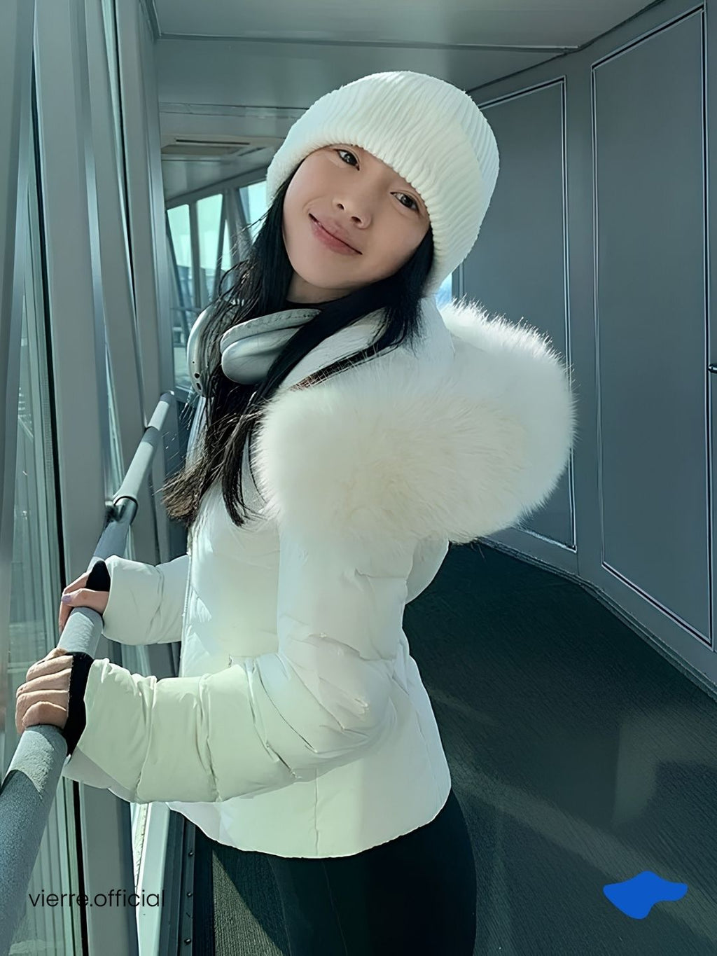 WOMAN - Milka Down Fur Slim Coat