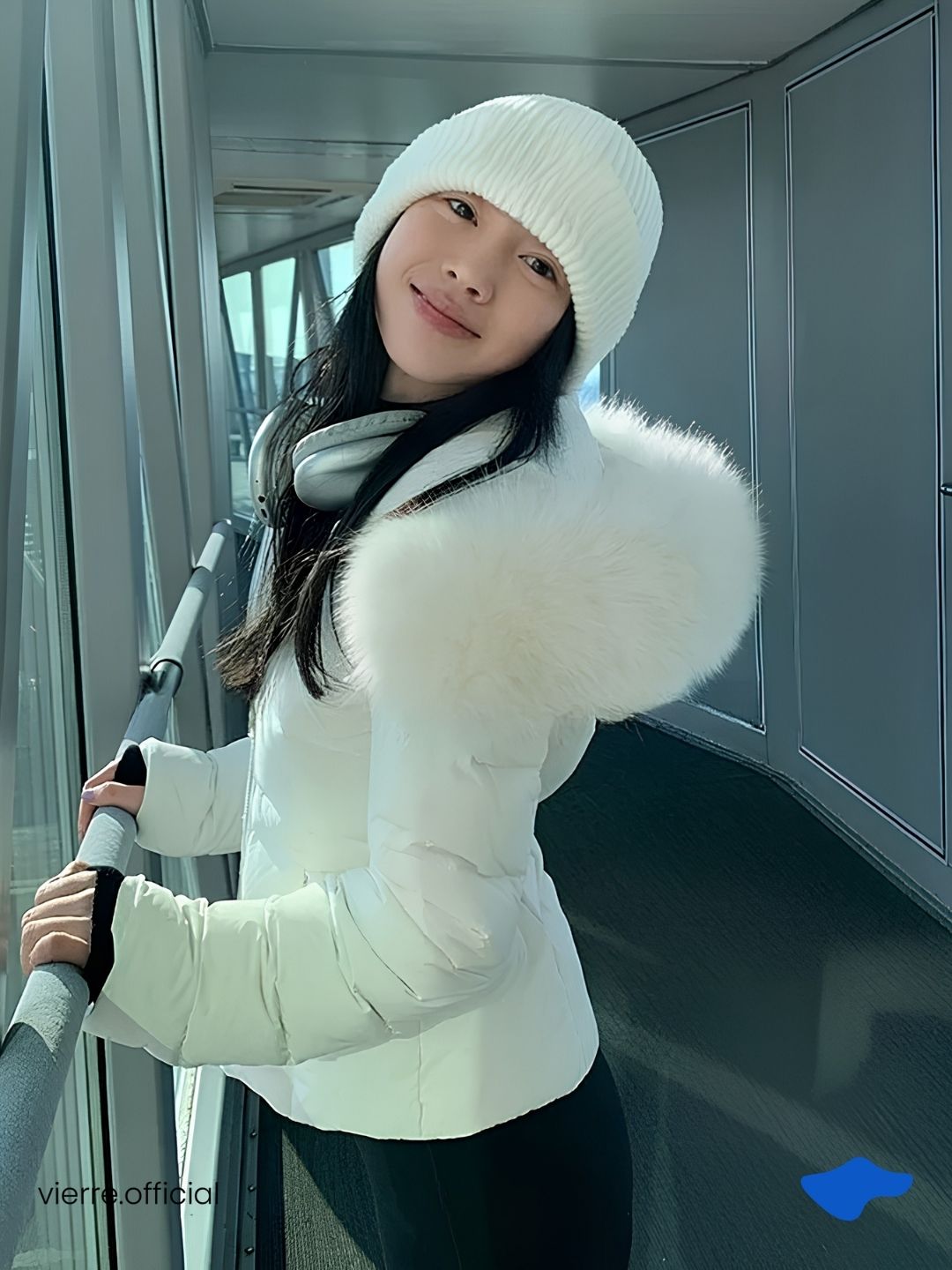 WOMAN - Milka Down Fur Slim Coat