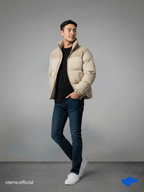 MEN - Milo Two Tone Puffed Jacket