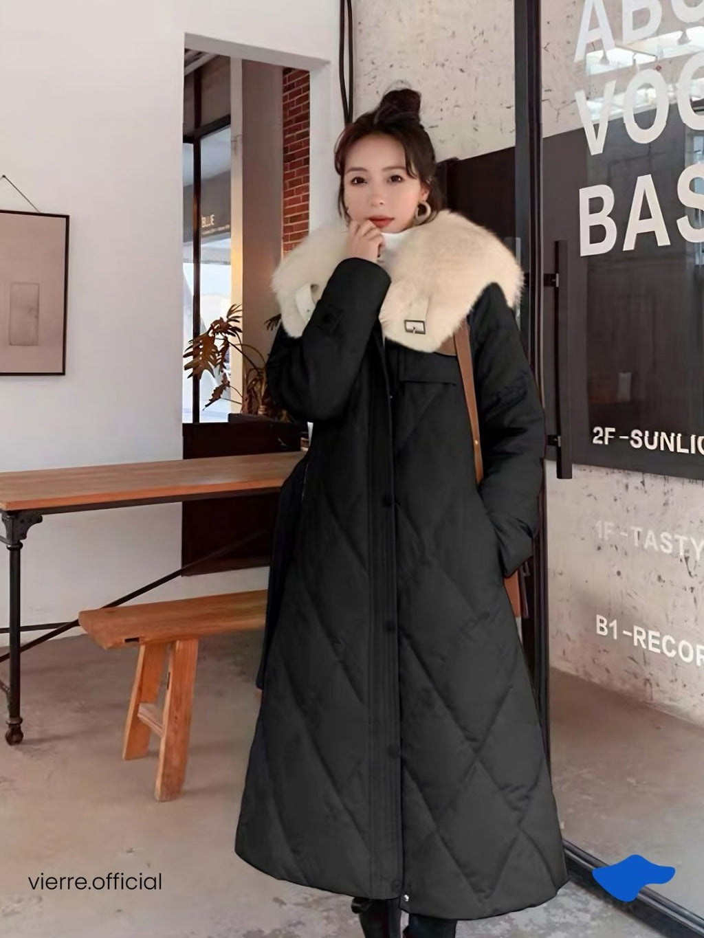 WOMAN - Moet Down Fur Long Coat