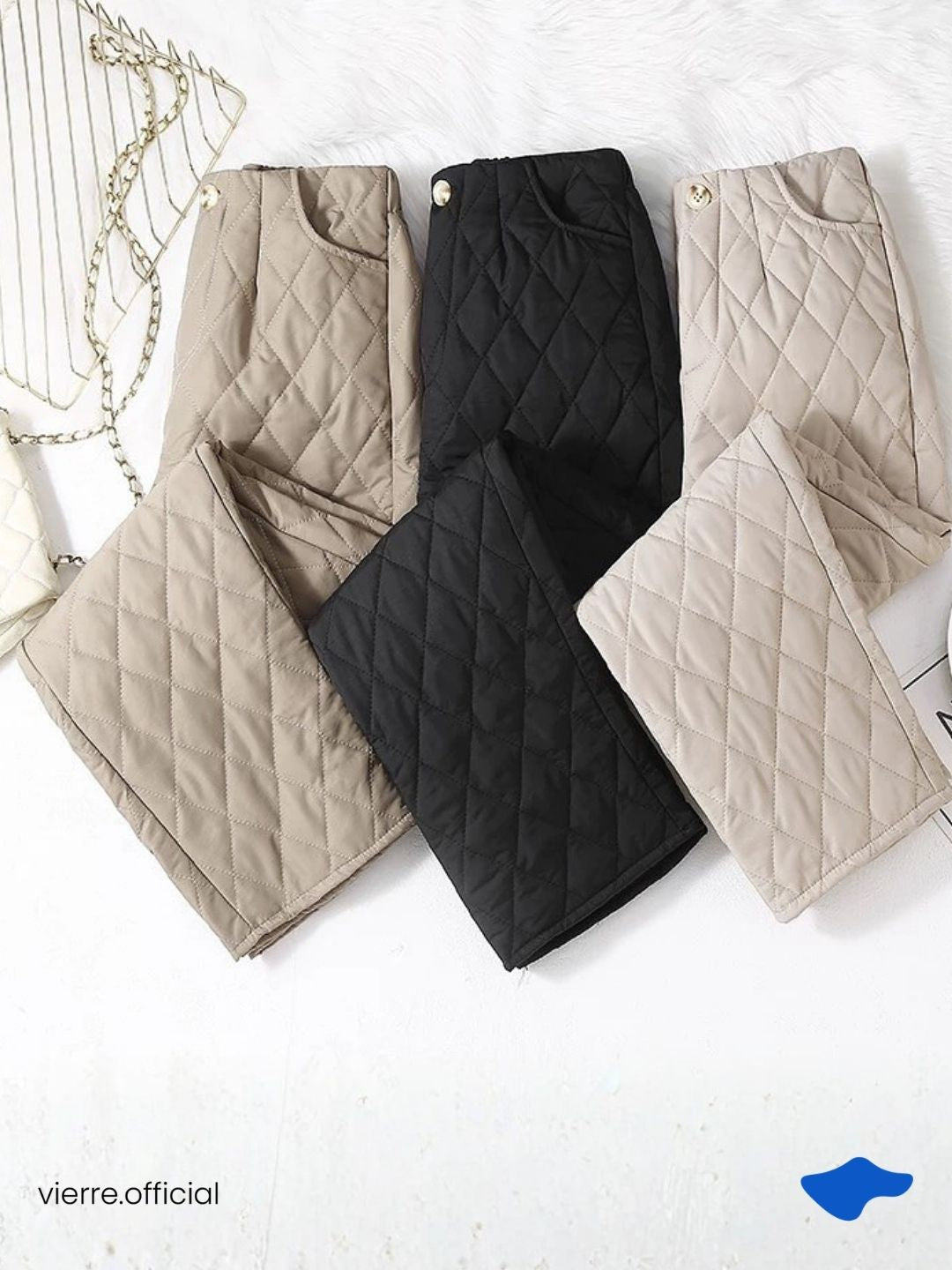 WOMAN - Moro Down Fur Pants