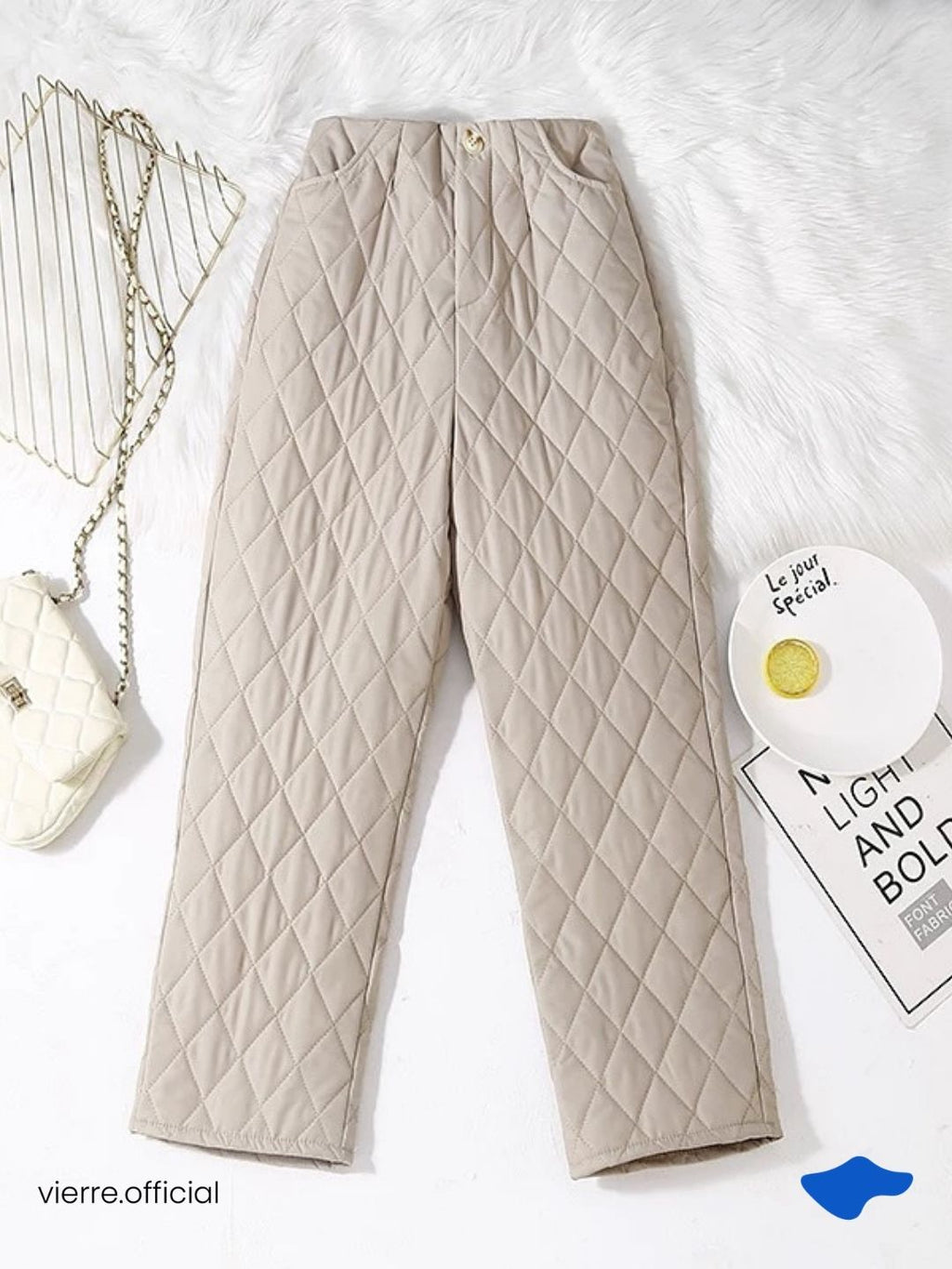 WOMAN - Moro Down Fur Pants