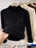 WOMAN - M Zip Warm Tech Top