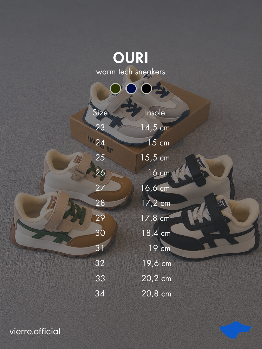KIDS - Ouri Warm Tech Sneakers