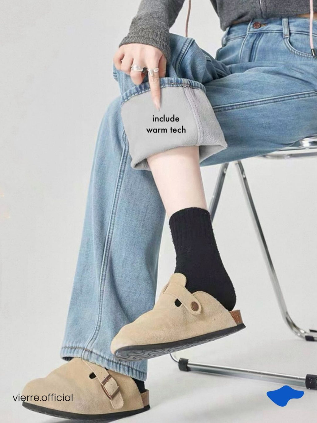 WOMAN - Paris Warm Tech Cullotes Jeans