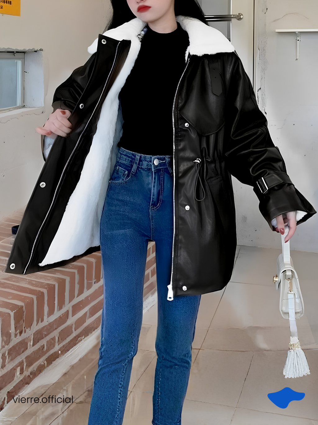 WOMAN - Picasso Leather Fur Coat