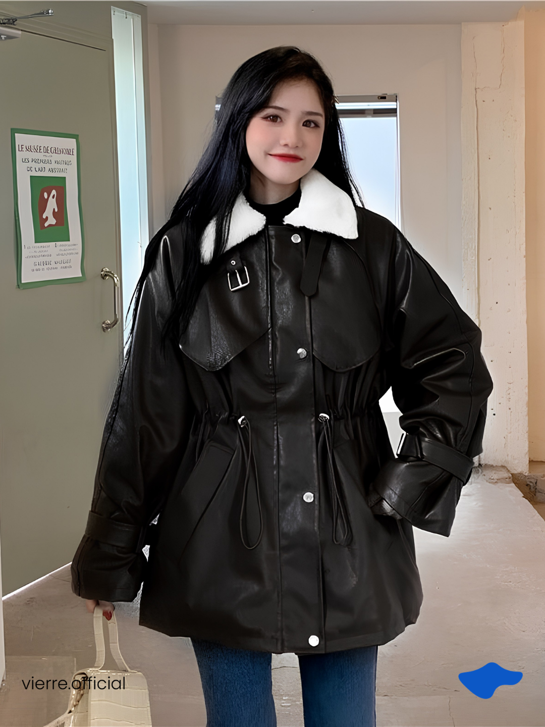 WOMAN - Picasso Leather Fur Coat