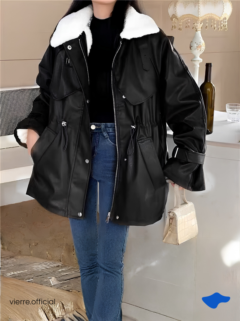 WOMAN - Picasso Leather Fur Coat