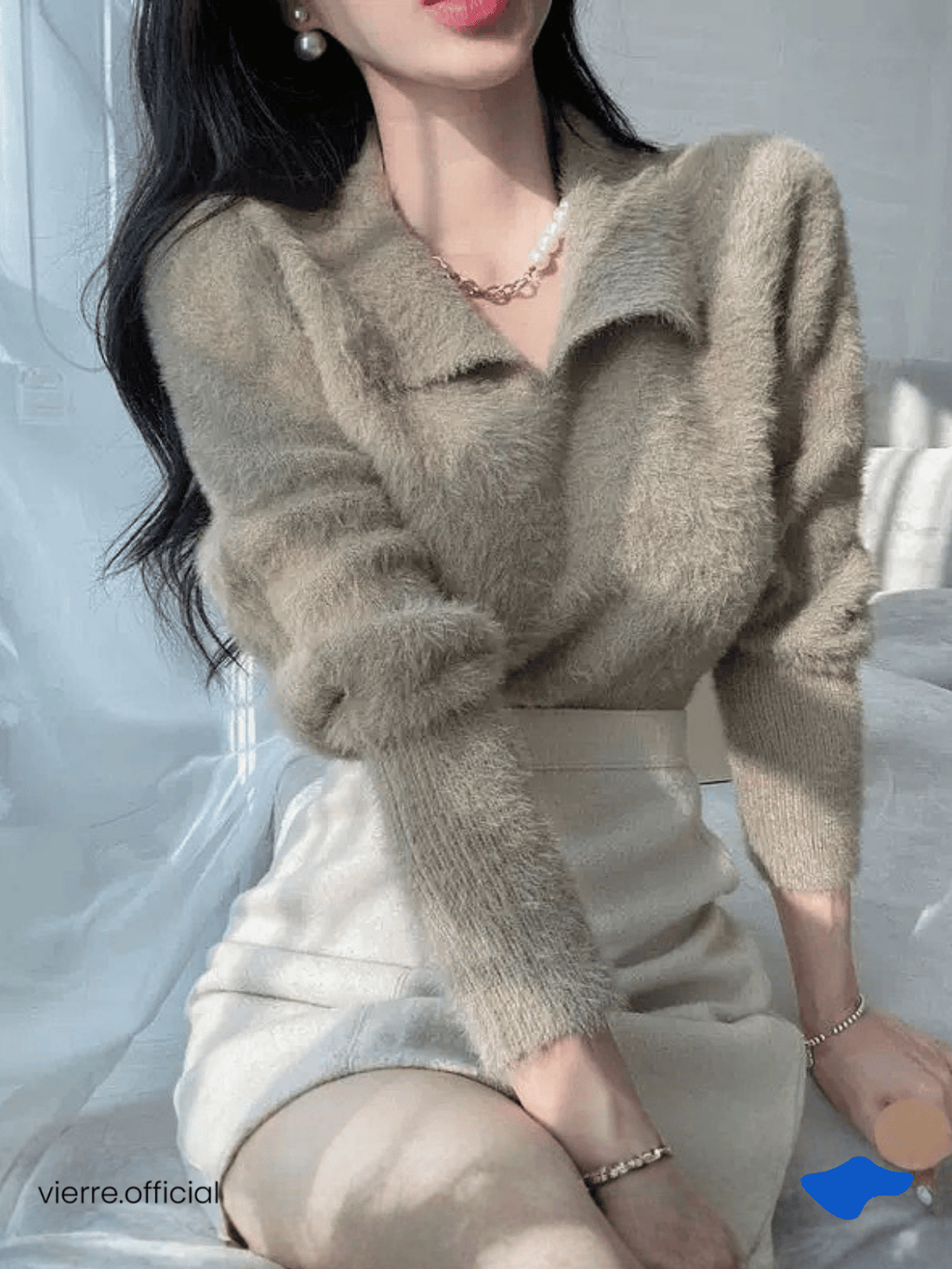 WOMAN - Polo Fur Top