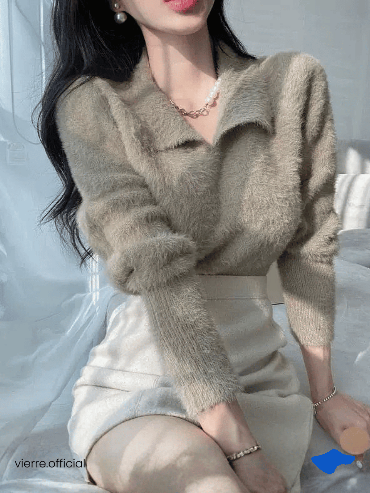 WOMAN - Polo Fur Top