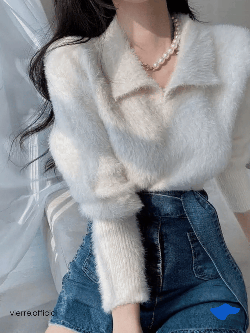 WOMAN - Polo Fur Top