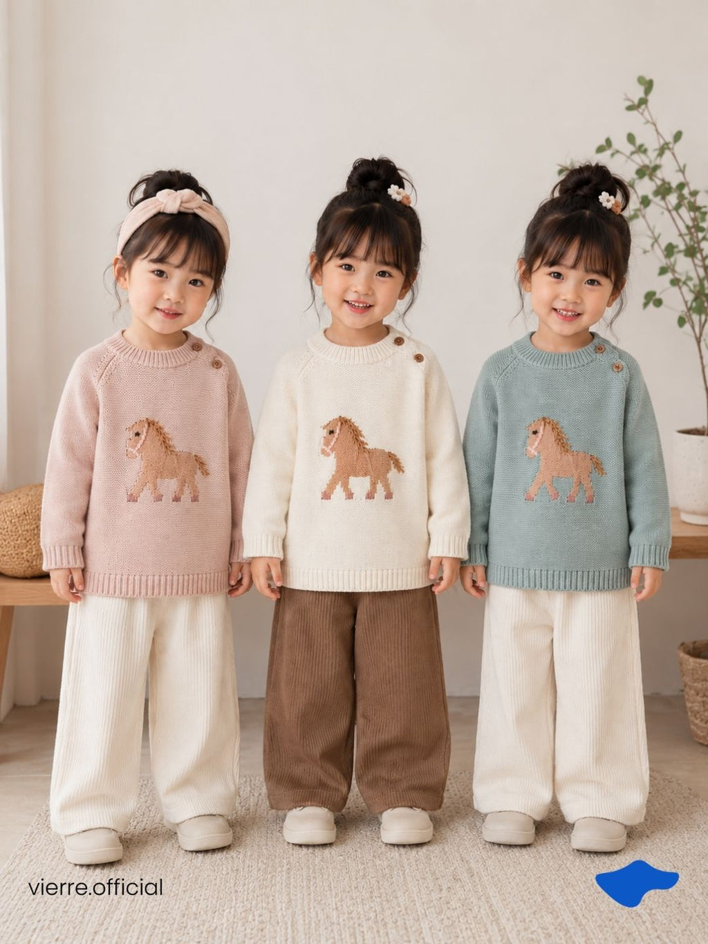 KIDS - Pony Warm Tech Sweater