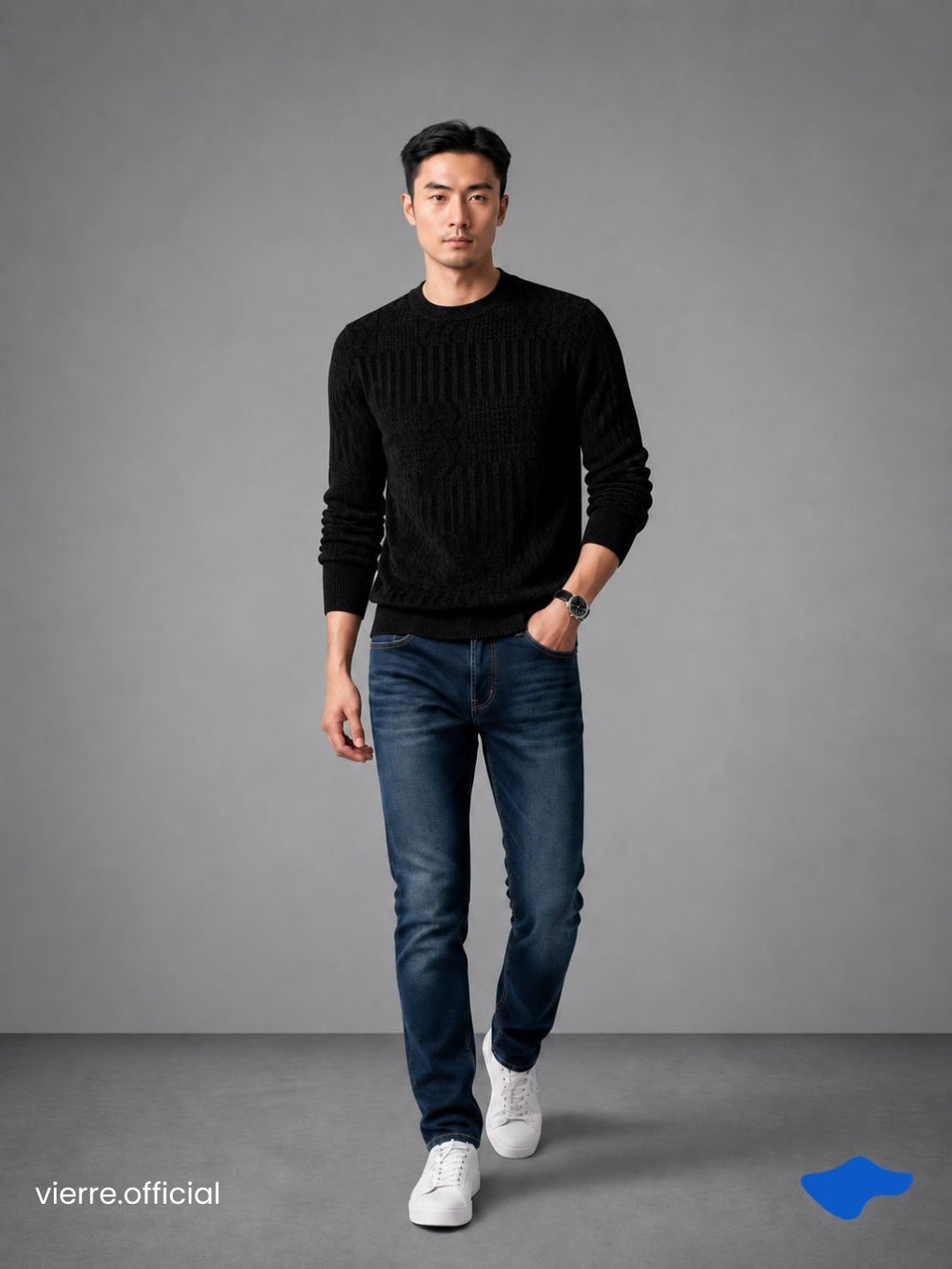 MEN - Ranger Textured Warm Tech Sweater