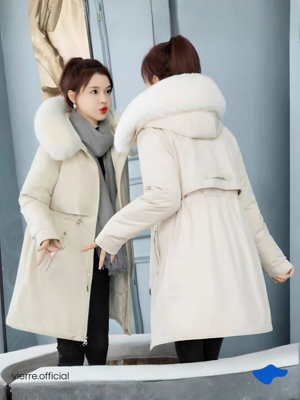 WOMAN - Rowa Puff Midi Coat