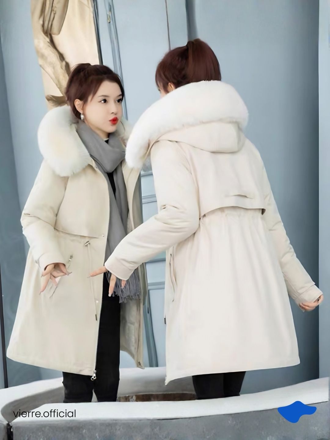 WOMAN - Rowa Puff Midi Coat