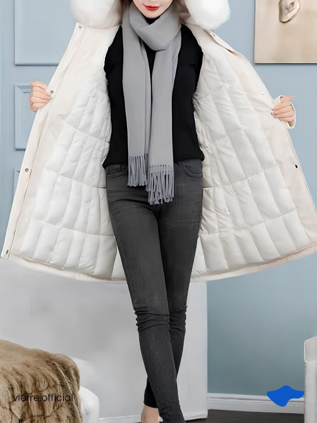 WOMAN - Rowa Puff Midi Coat