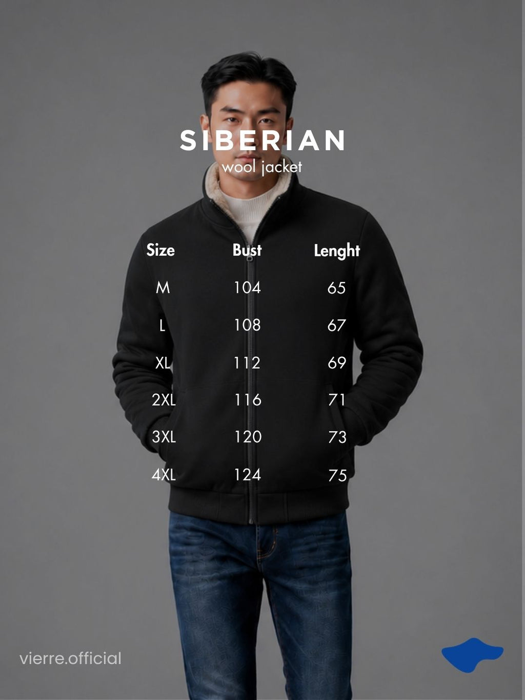 MEN - Siberian Wool Jacket Ultra Warm Tech