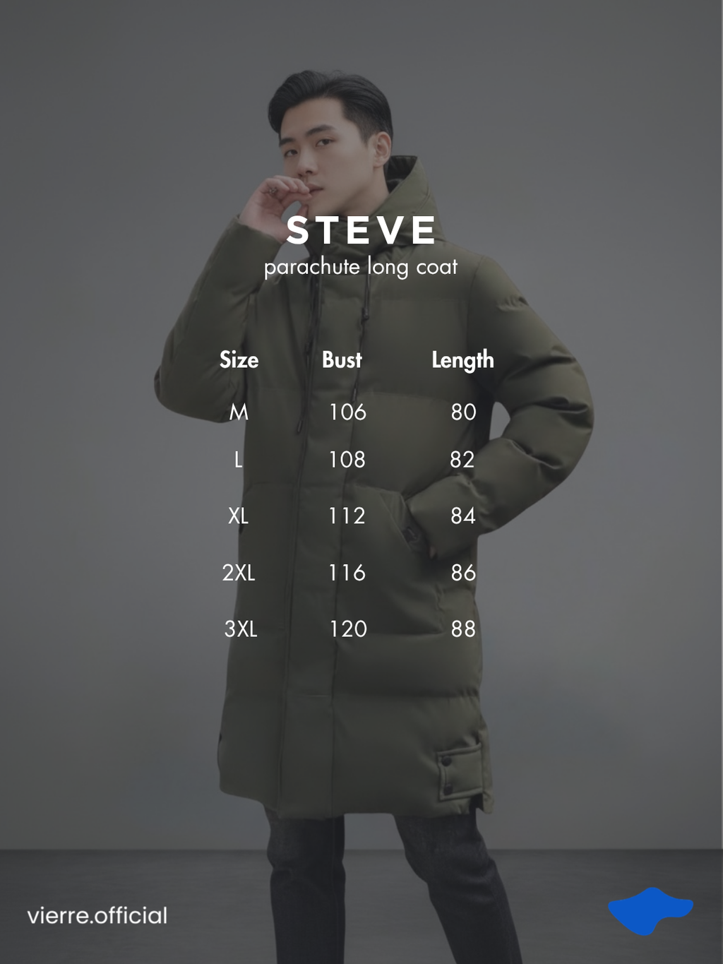 MEN - Steve Parachute Long Coat
