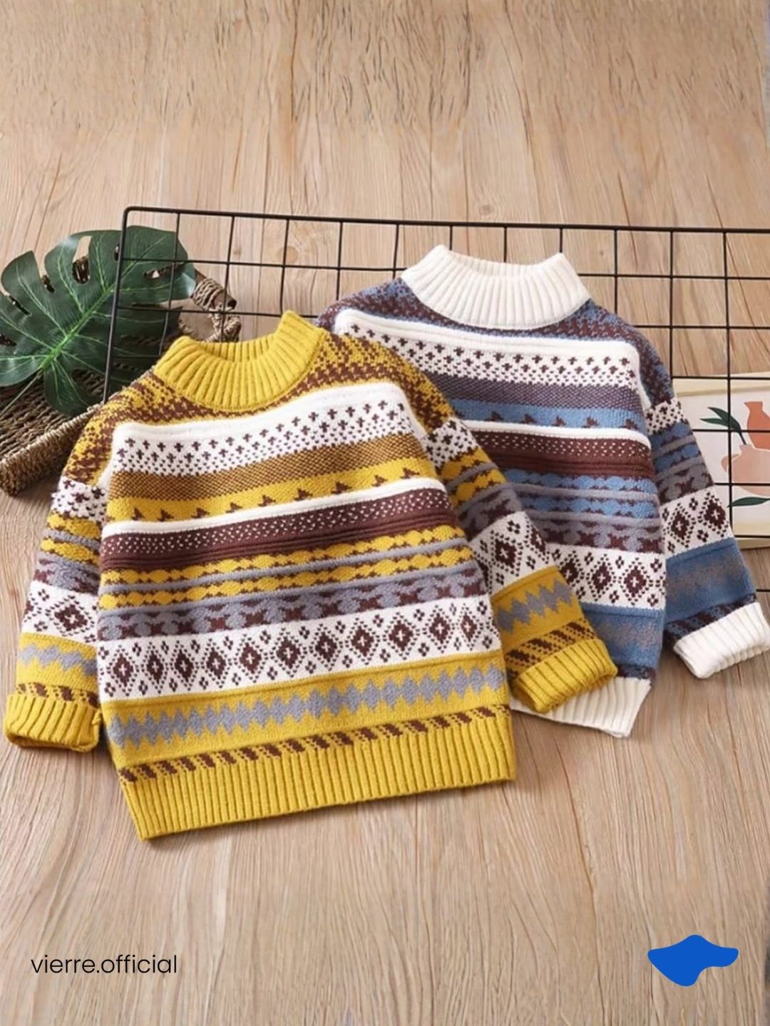 KIDS - Theo Tribal Warm Tech Sweater