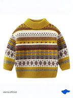 KIDS - Theo Tribal Warm Tech Sweater