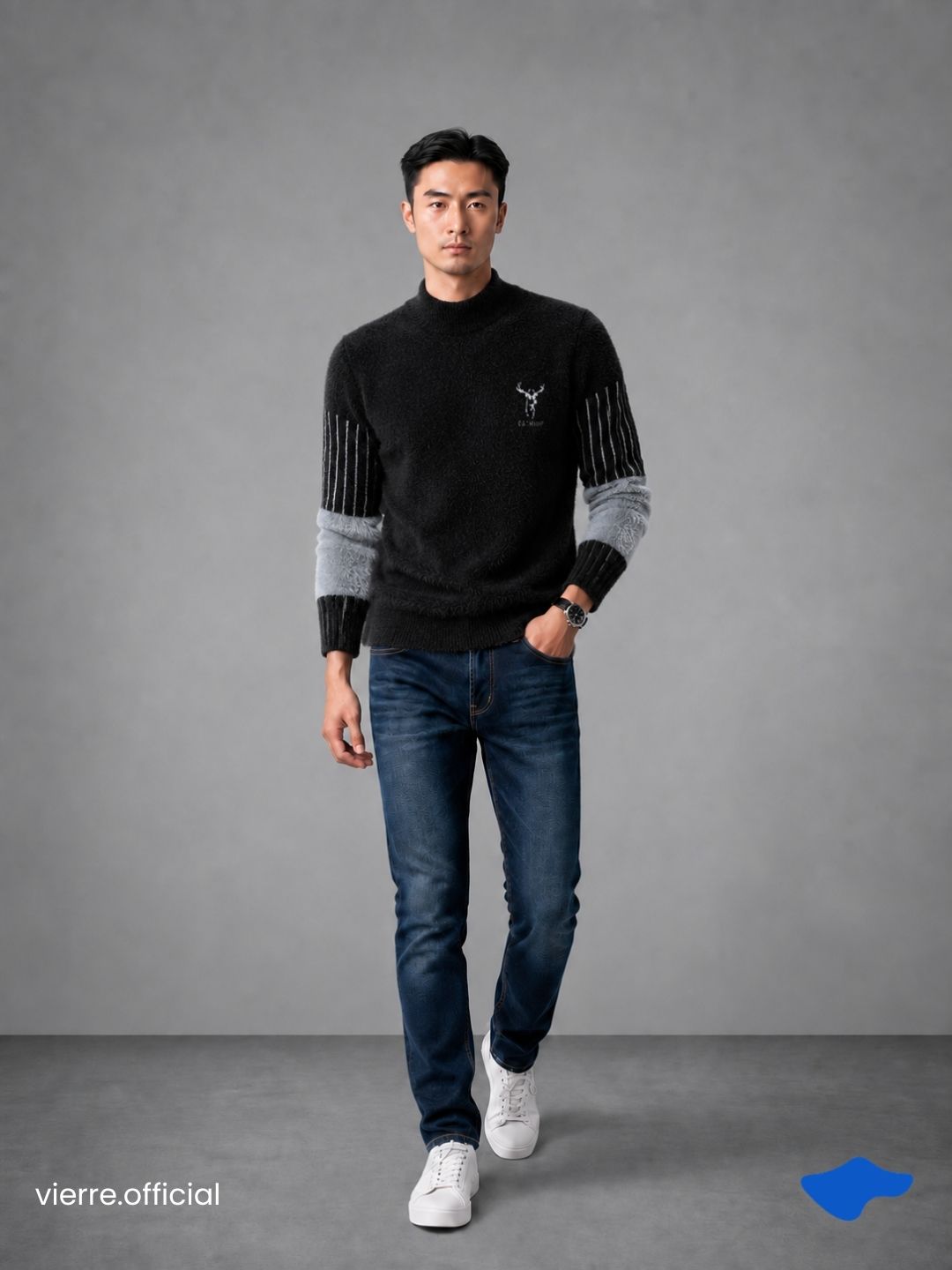 MEN - Vals Tri-Tone Sweater