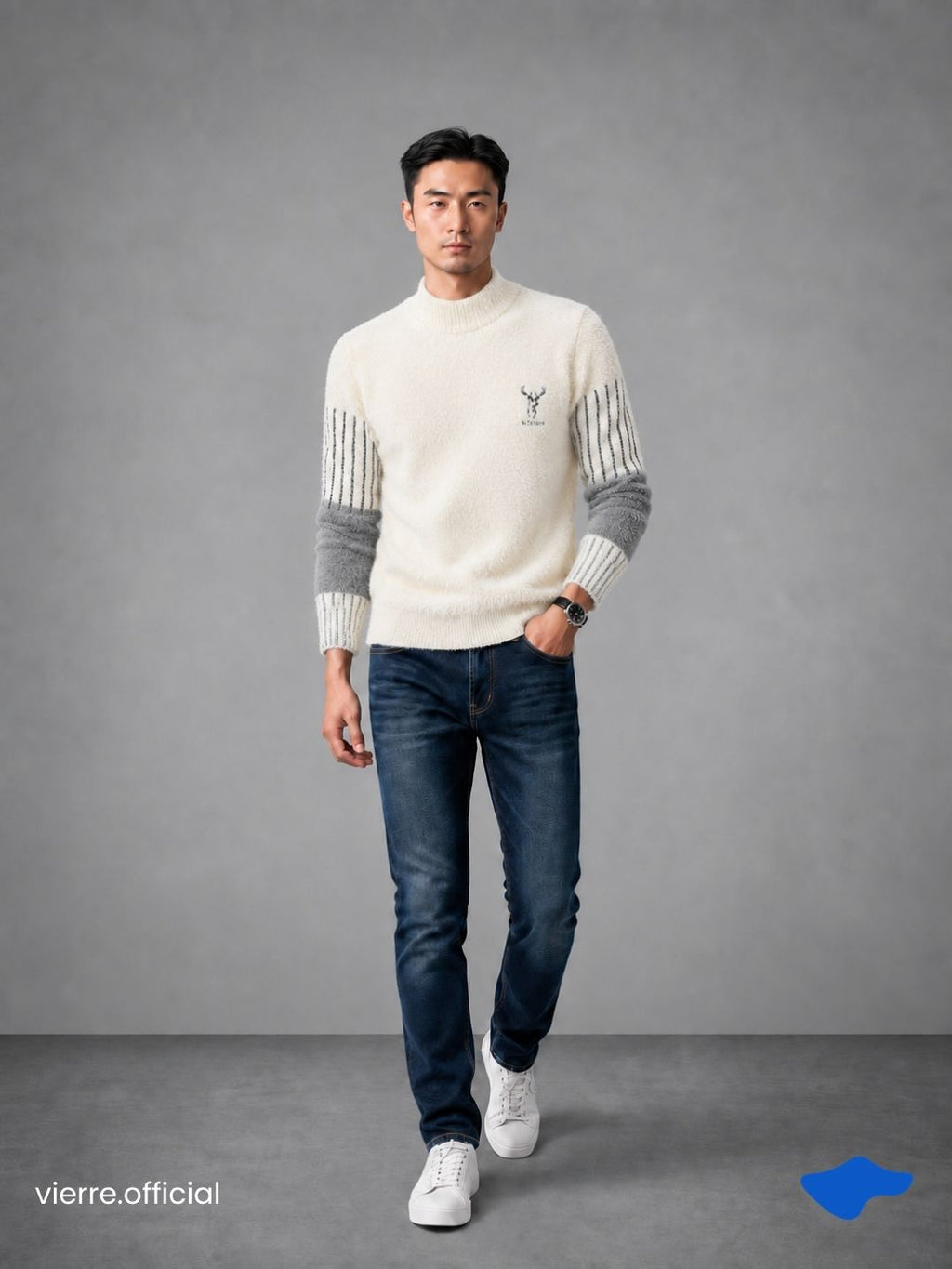 MEN - Vals Tri-Tone Sweater