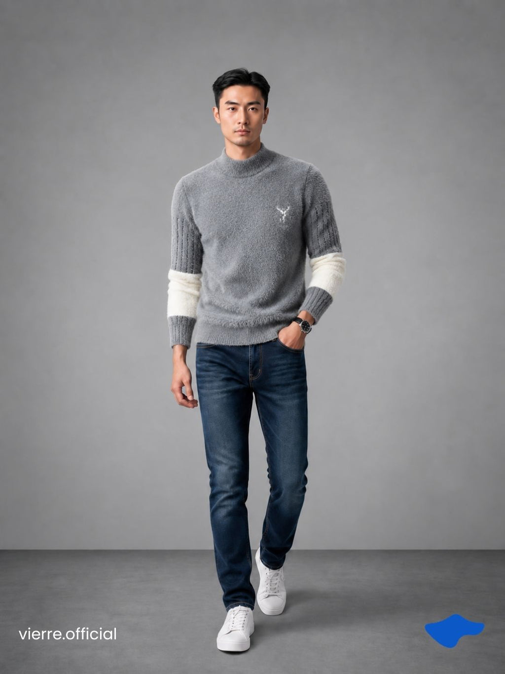 MEN - Vals Tri-Tone Sweater