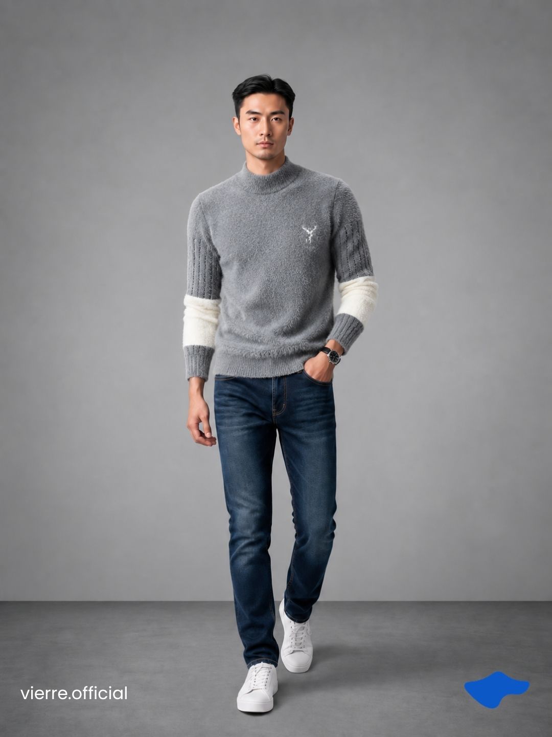 MEN - Vals Tri-Tone Sweater