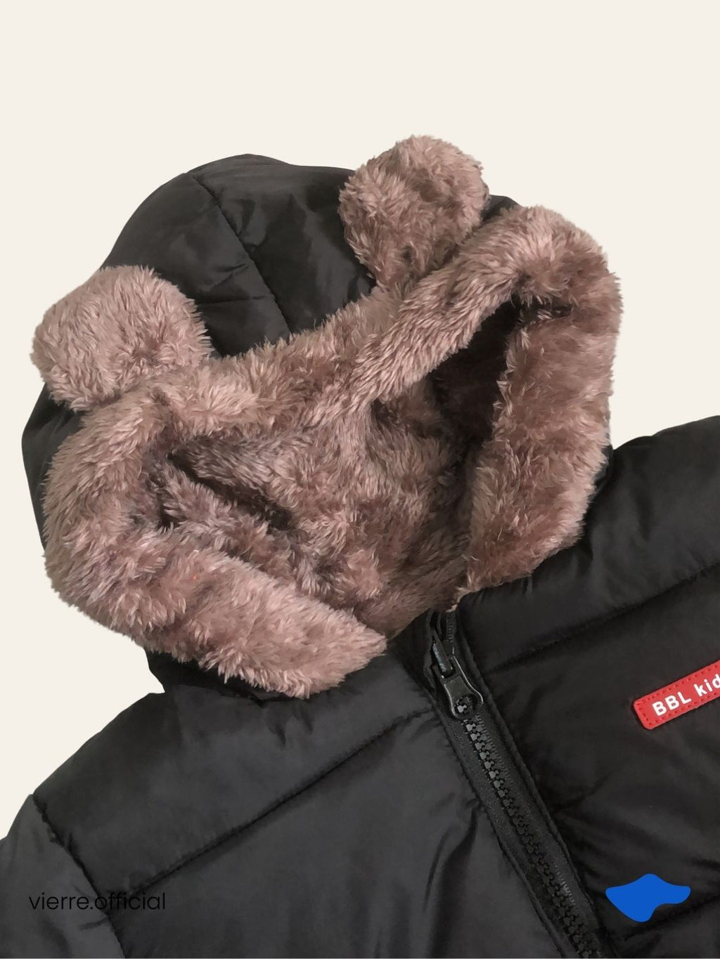 KIDS - Winter Bear Parachute Jacket