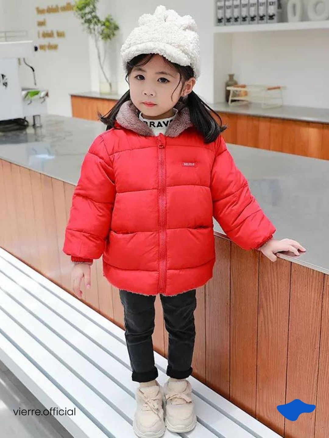 KIDS - Winter Bear Parachute Jacket